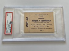 1962 General Dwight Eisenhower 