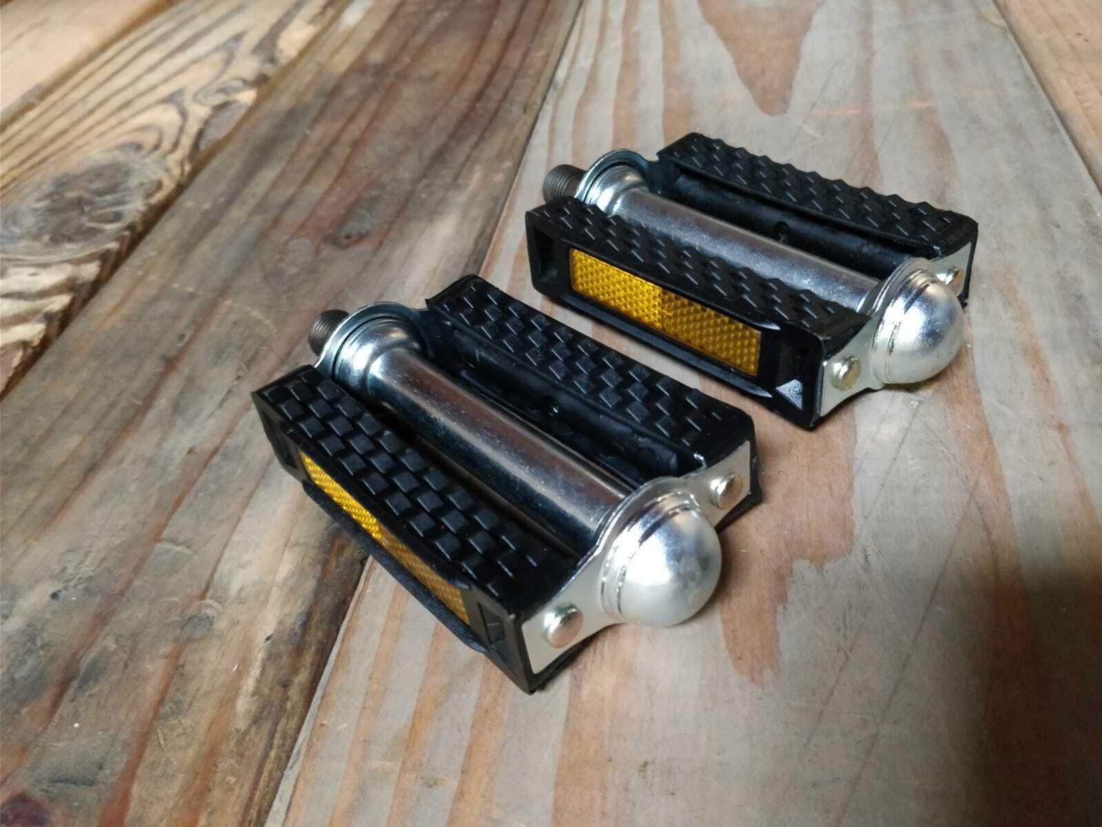 Pedal Block Pvc Cruiser Pedals 9/16" Black/chrome