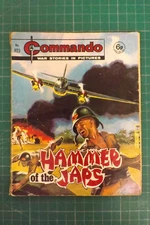 COMMANDO COMIC WAR STORIES IN PICTURES No.823 HAMMER OF THE JAPS GN208