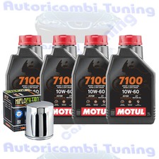 Entretien Huile Motul 7100 10W60 pour Harley Davidson Road King Custom 2004>
