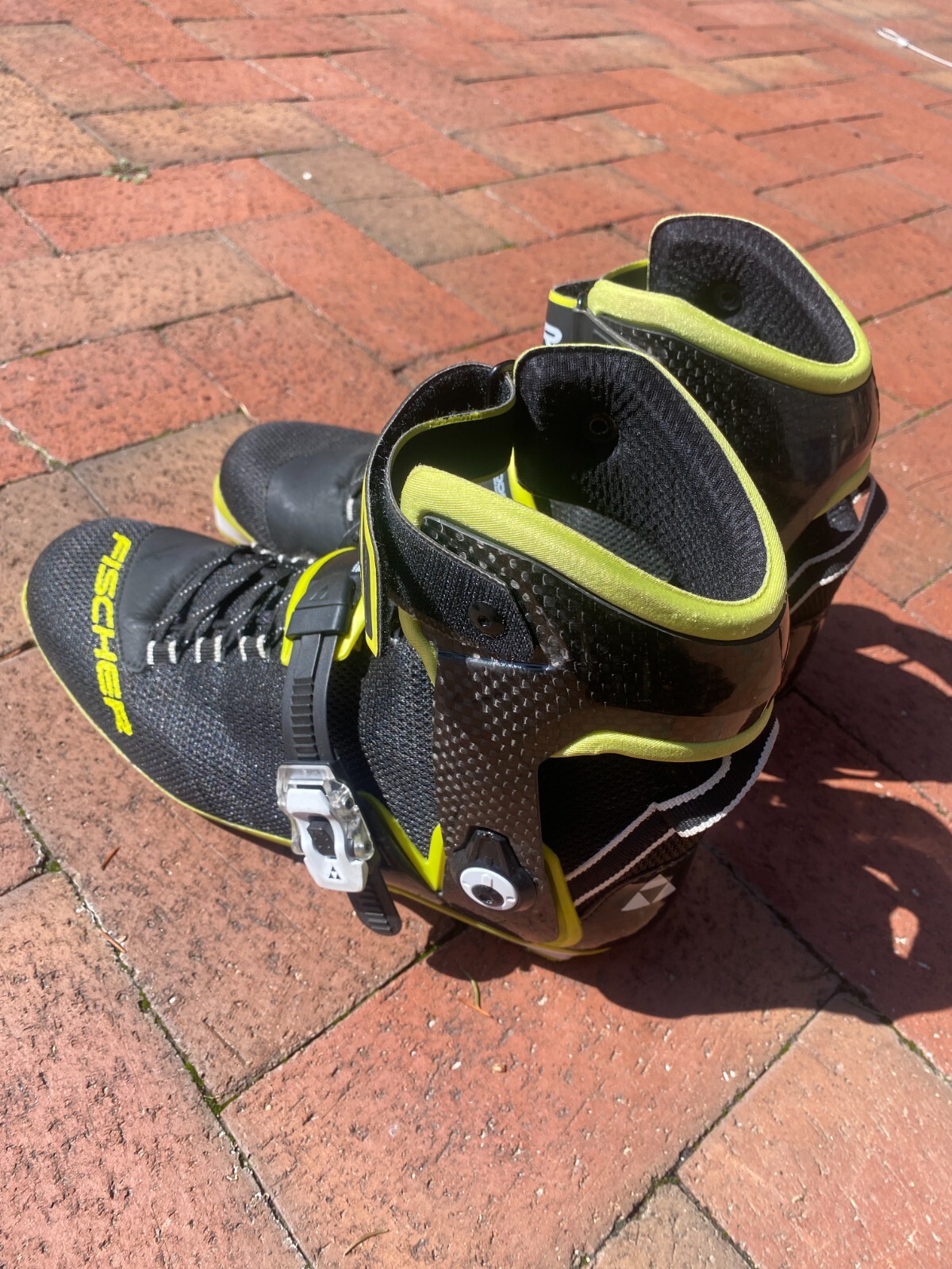 SALOMON Fischer RCS Scarpa da sci a rotelle carbonio 42 euro uomo 9 US