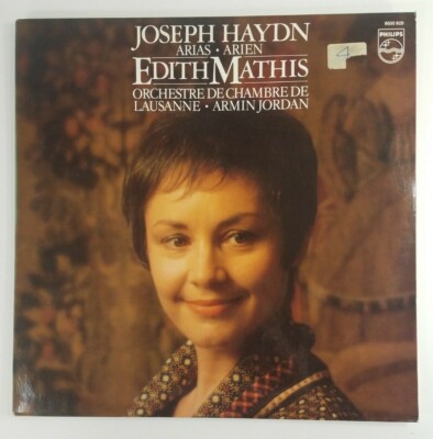 Joseph Haydn Arias Edith Mathis vinyl LP Record Philips 9500 929 Tested Works