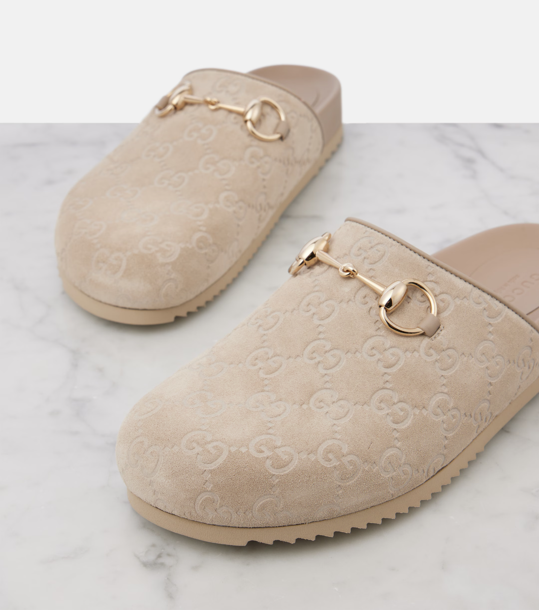 靴 Gucci Beige bow GG mules GUCCI Beige Bow Gg Mules | eBay