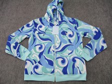 Hill House Jacket Womens Small Full Zip Hooded Allie Ocean Kaleidoscope Nwt