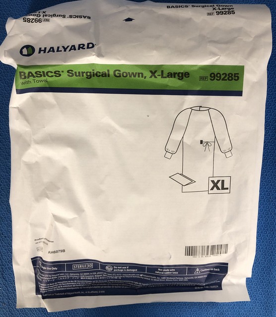 Halyard 99285 Basics Surgical Gown Xlarge 1 Each for sale online eBay