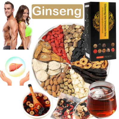 Ginseng six treasure tea , Kidney tea ,liver tea , red date tea , kidney health