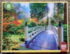Springbok 1000 Piece Jigsaw Puzzle "Sunlit Crossing" EUC — photo 1