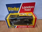 VINTAGE 284 DINKY TOYS BLACK LONDON TAXI CAR MINT IN ORIGINAL BOX
