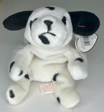 TY Beanie Baby Rare Retired Original Good Condition 1996 Dotty Dog
