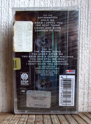 Savage Garden ‎– Affirmation ! Cassete UKR License ! NEW SEALED