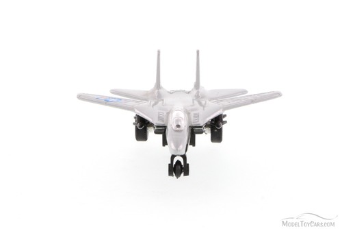 Super Flighters F-14 Tomcat Fighter Plane Silver Showcasts 9860D 4.75" Diecast - Bild 7 von 10