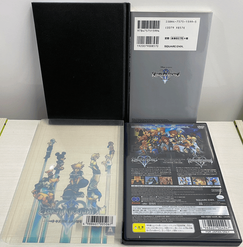 PS2 Limited Kingdom Hearts II 2 Final Mix + Post Card Book & Another Report Set - Picture 12 of 12