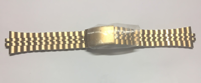 VINTAGE SEIKO BAND BASE METAL TOP STAINLESS STEEL BACK JAPAN Z NEW