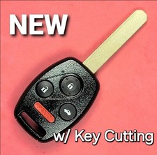 Replacement For Honda Accord Remote Head Key 4b Trunk Mlbhlik-1t W Key Cutting