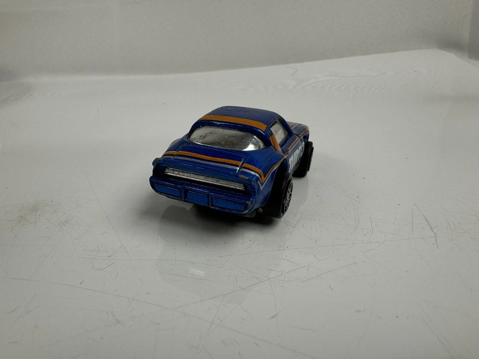 Buddy L Blue Pontiac Firebird Turbo Chargers 400 1981 coche de juguete 1:64 - MUY RARO Foto 3 de 4