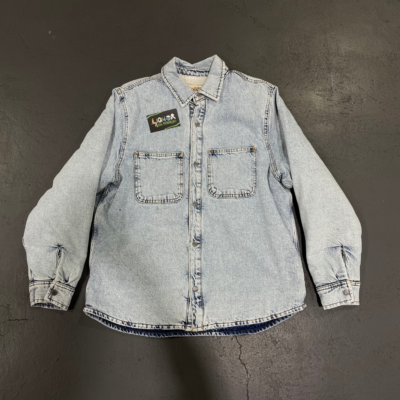 Stussy Sherpa Lined Denim Shirt (Size:M) | eBay 