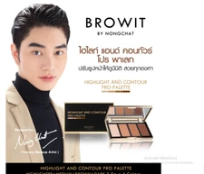 BROWIT By nongchat Highlight and Contour Pro Palette Create a beautiful face
