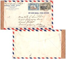 Trinidad 6c Discovery of Lake Asphalt and 24c Government House 1941 G.P.O. Port-