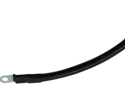 MOTORCYCLE ATV UTV POWERSPORTS BATTERY CABLE 6 GA BLACK 12''