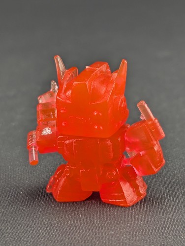 Transformers Q-Robo Collection G1 Optimus Prime RED CHASE complete Takara Gacha - Picture 3 of 4