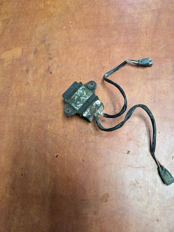 1971 SUZUKI TS250 TS 250 185 SAVAGE ECU UNIDADE CONTROLADORA DE COMPUTADOR CAIXA PRETA CDI - Imagem 4 de 4