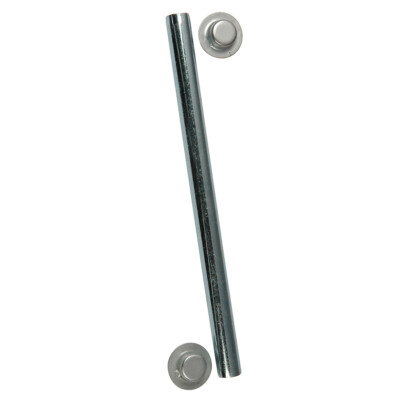 CE Smith 1/2'' x 6-1/4'' Roller Shaft Package - Zinc Cap Nuts (10701A)