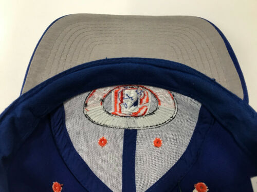 Denver Broncos Drew Pearson NFL Team Blue Snapback Baseball Hat Cap Vintage VGC - Picture 8 of 11