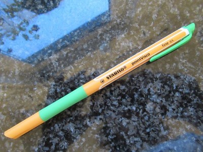 1 x STABILO pointVISCO Kugelschreiber Strichstärke 0,5 in der Farbe H-Grün NEU
