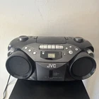 VTG JVC RC-EX16B Portable CD/Cassette Boombox AM/FM Radio Works. Tested