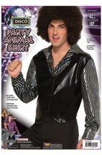 1970s Party Animal Men's Disco Shirt Adult Costume