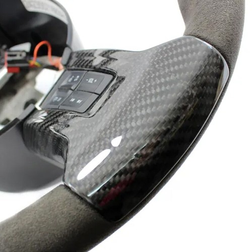 Real Carbon Fiber Steering Wheel Trim For Ford Mustang 2010-2014~AR3Z-3D758-A - Bild 5 von 9