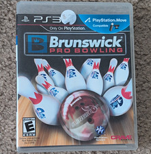 Brunswick Pro Bowling PS3 PlayStation Move Online/Multiplayer Crave 2010 E NTSC