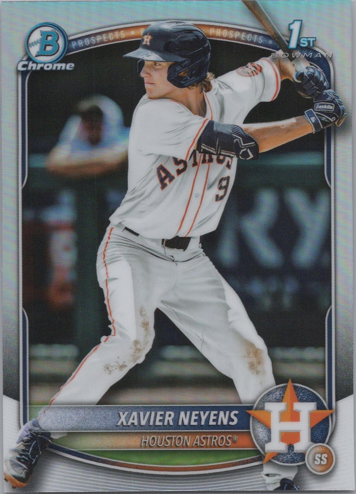 2025 Bowman Draft #BDC-2 Xavier Neyens Chrome Refractor