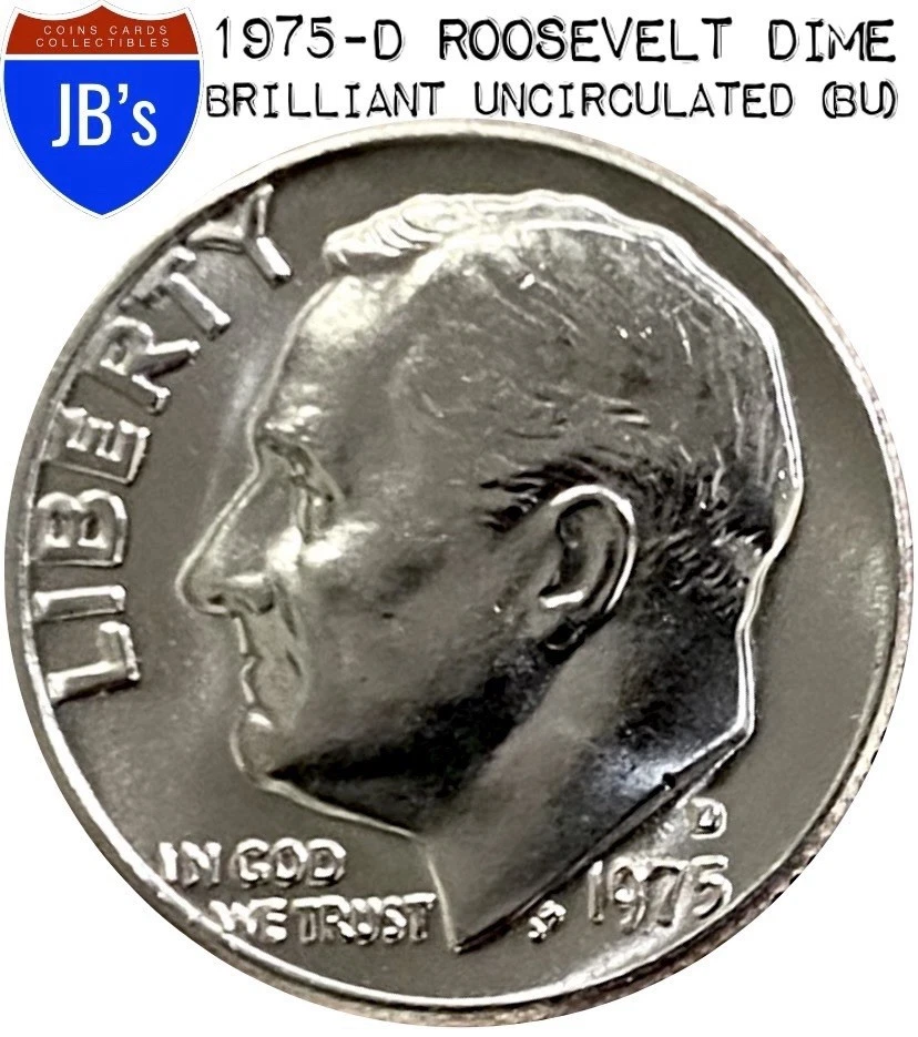 Uncertified 1975 Roosevelt Dimes (1946-Now) for sale | eBay