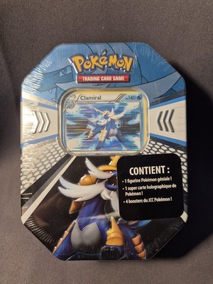 Pokemon Karte Pokebox Schwarz Weiß Clamiral 4 Booster NB 2011 Neu Sealed 