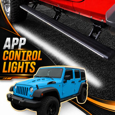 Power Side Step Electric Running Boards Fits For Jeep Wrangler Jk 2008-2018 4dr