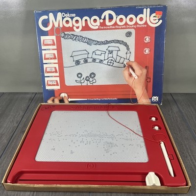 1979 Deluxe Magna Doodle in Original Box - Drawing Board Compromised Mego Corp