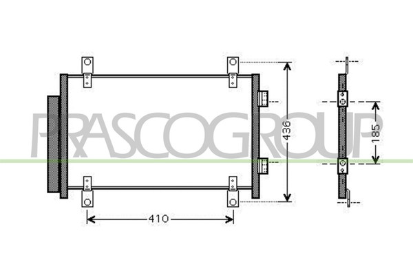 Kondensator Klimaanlage Mit Trockner FüR Fiat Ducato Pritsche/Fahrgestell 244-image