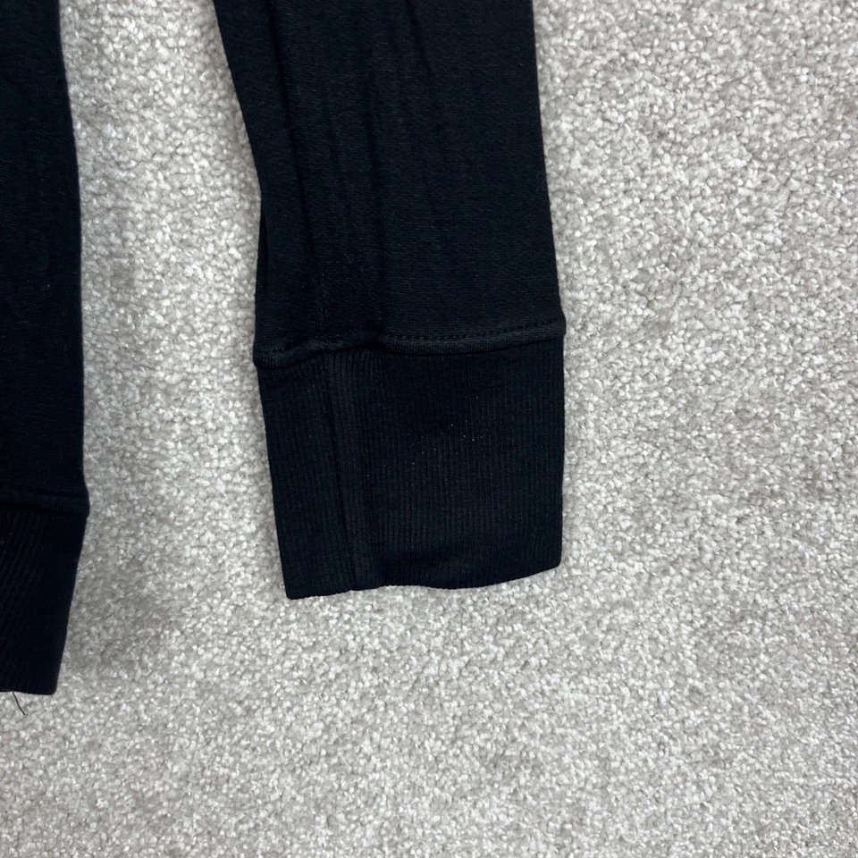 Camisa Athleta Mujer Pequeña Negra Manga Larga Elastizada Pullover Mezcla Modal-2855* Foto 2 de 4