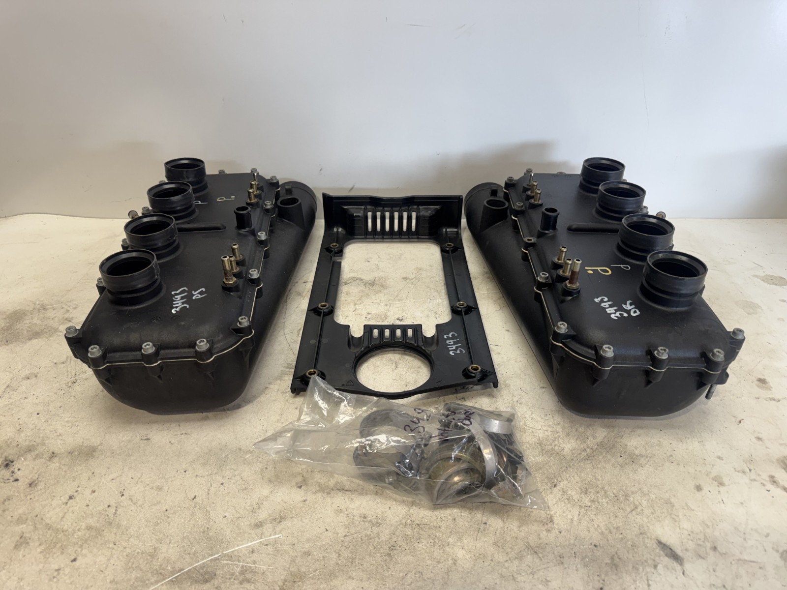 1999 FERRARI F355 CONVERTIBLE OEM U.S. LHD INTAKE MANIFOLD PLENUM COVER TRIM