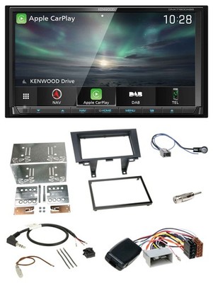 Kenwood Bluetooth USB 2DIN Lenkrad TMC DAB Navigation für Honda CRV 2006-2012