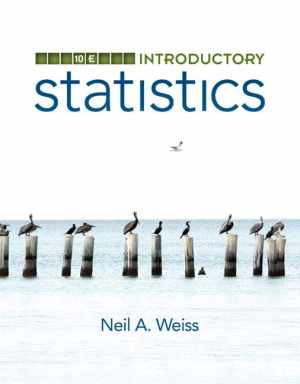Introductory Statistics (10th Edition) - Hardcover, by Weiss Neil A. - Good z