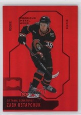2024-25 Skybox Metal Universe Rookies PMG Red 23/100 Zack Ostapchuk #146 q2c