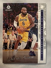 2021-22 Panini Chronicles Luminance Basketball Base #259 LeBron James LA Lakers
