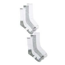 Reebok Men's Pro Series Crew Socks, 6-Pack size 6-12.5
