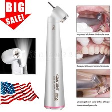 Dental 1:4.2 Increasing Handpiece 45° Electric Contra Angle Fiber Optic For NSK