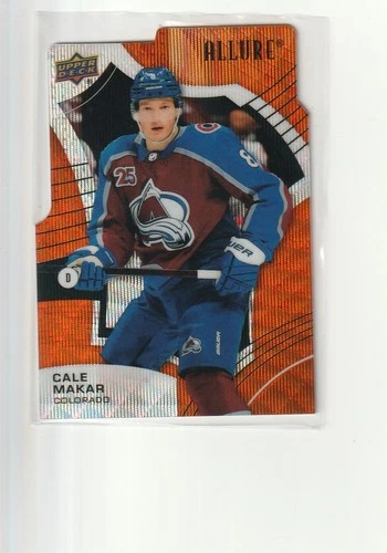 2021-22 Upper Deck Allure Orange Slice Cale Makar SP