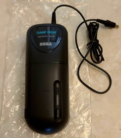 Sega Game Gear Rechargeable Battery Pack W/ AC Adapter Complete In The Box