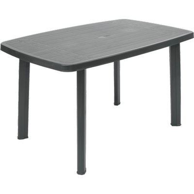 Tavolo faro progarden pp antracite cm 137x85 h.cm 72