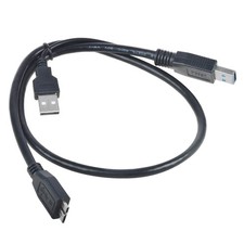 50cm USB 3.0 Y Power Cable Cord Lead for For WD My Passport WDBACX7500ASL-NESN